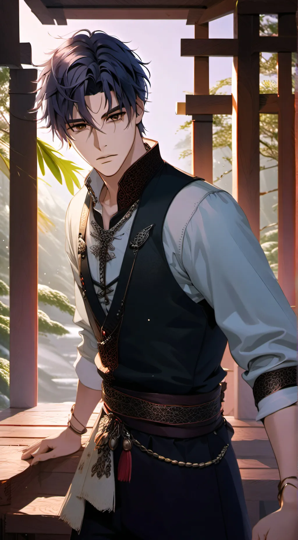 ai character: Nathaniel Greeves background