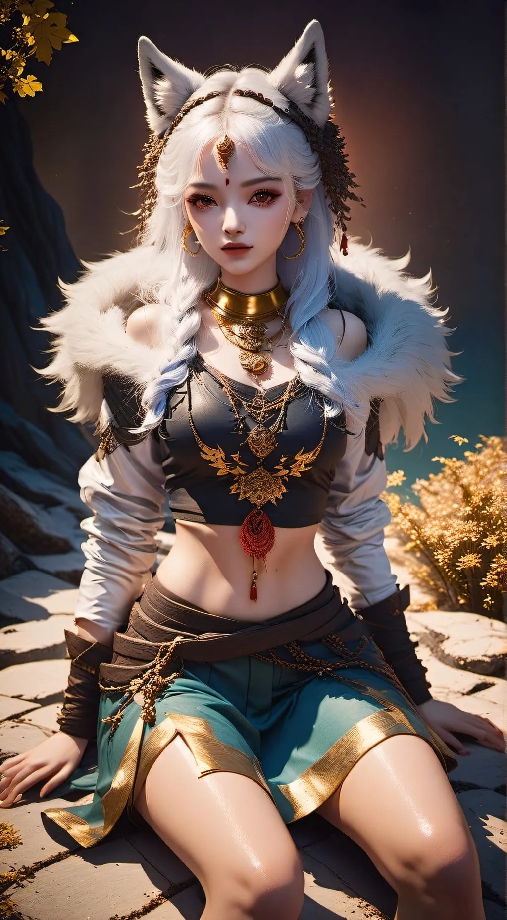 ai character: loona background