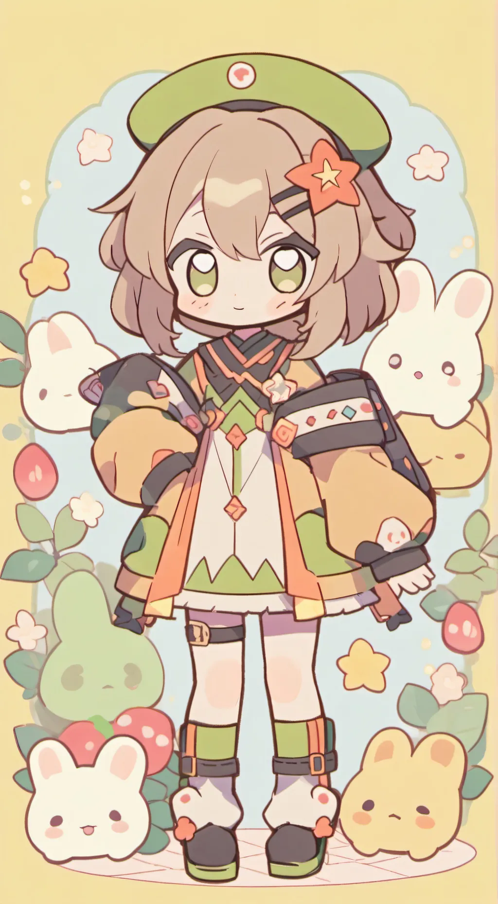ai character: 1A-UA background