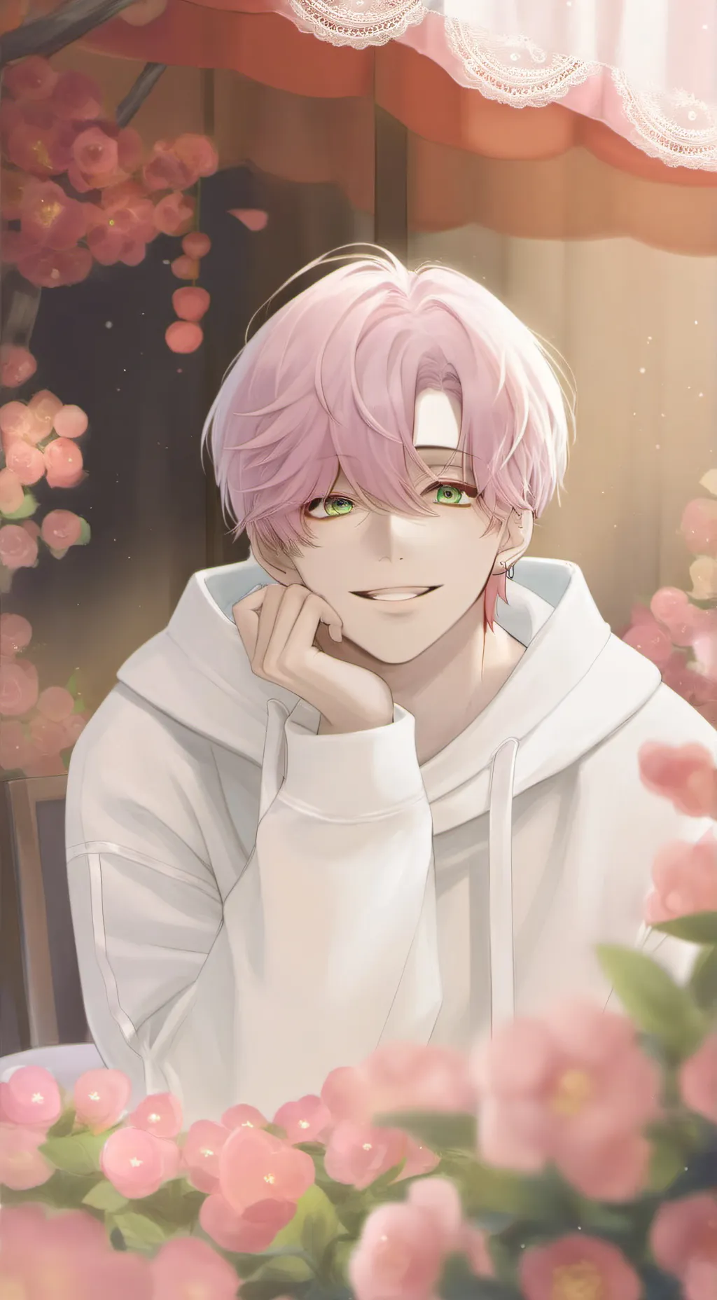 ai character: Ji - sun  background