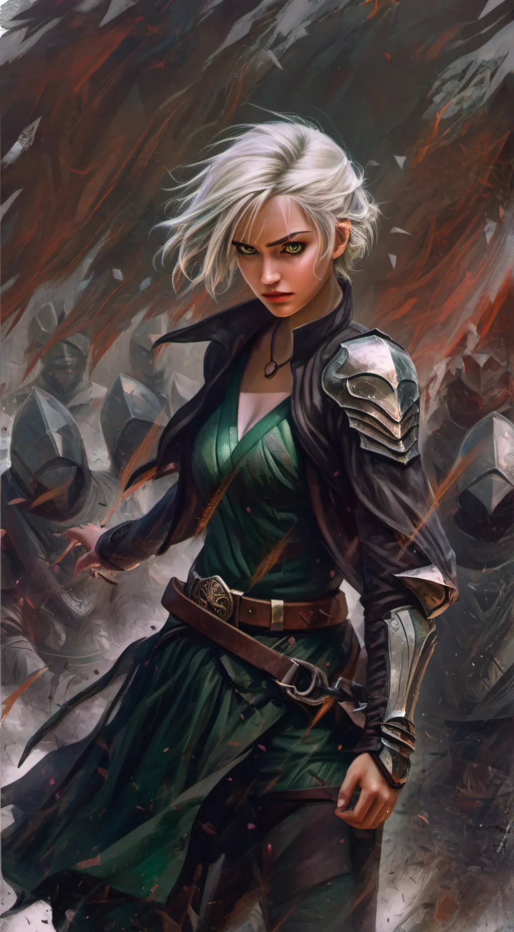 ai character: atlas background