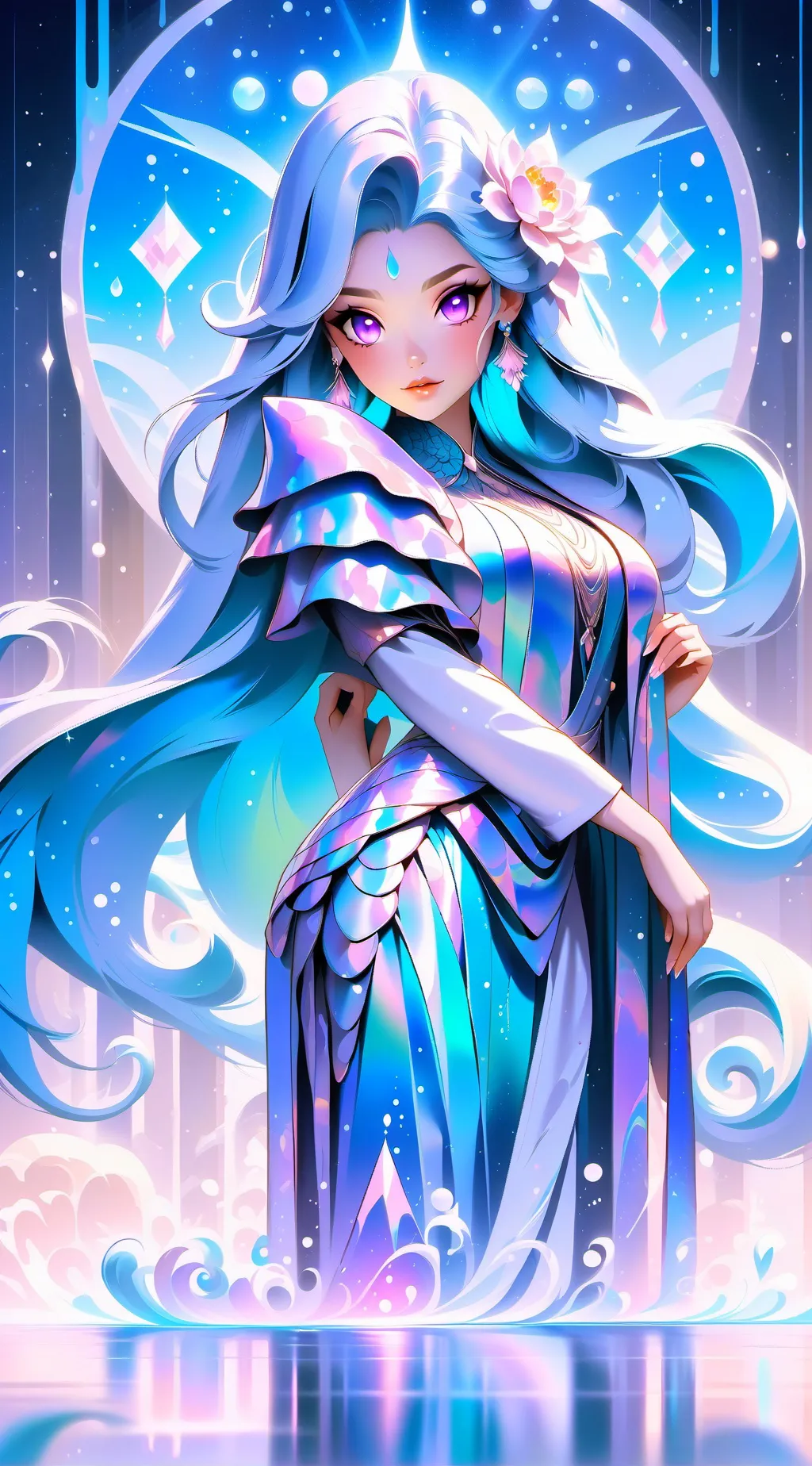 ai character: Amanda background