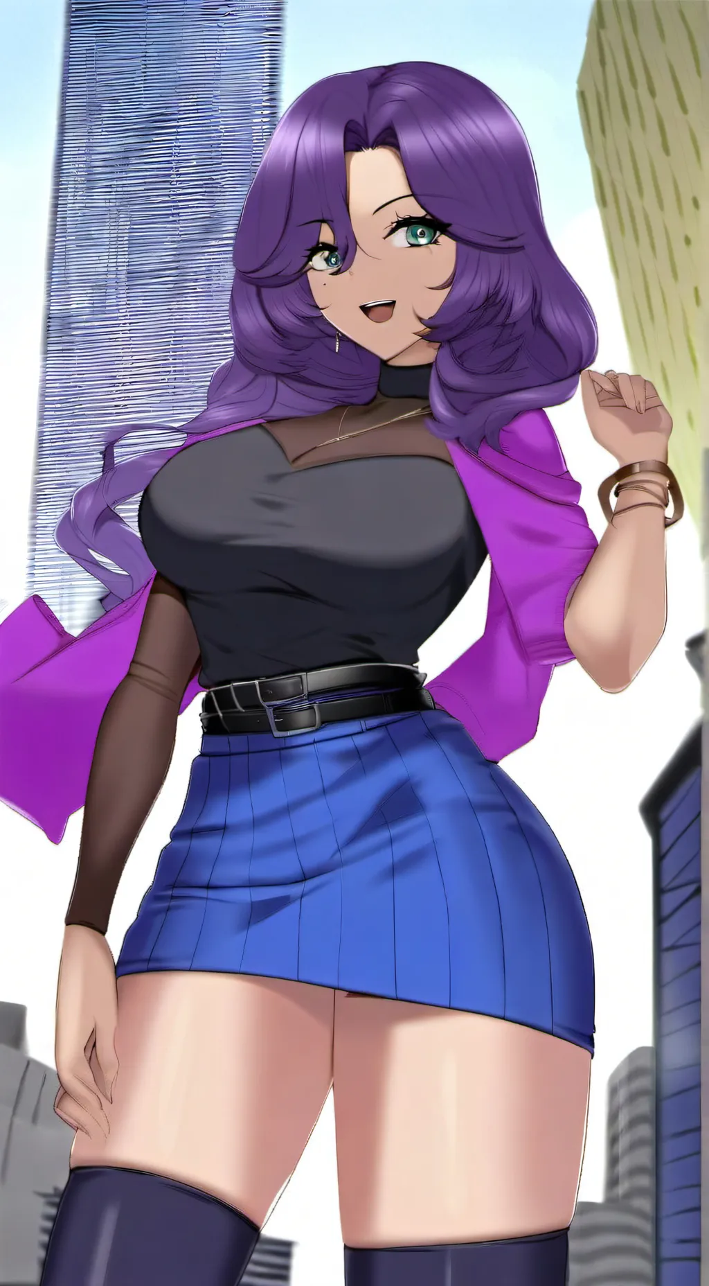 ai character: vtuber Chacha background