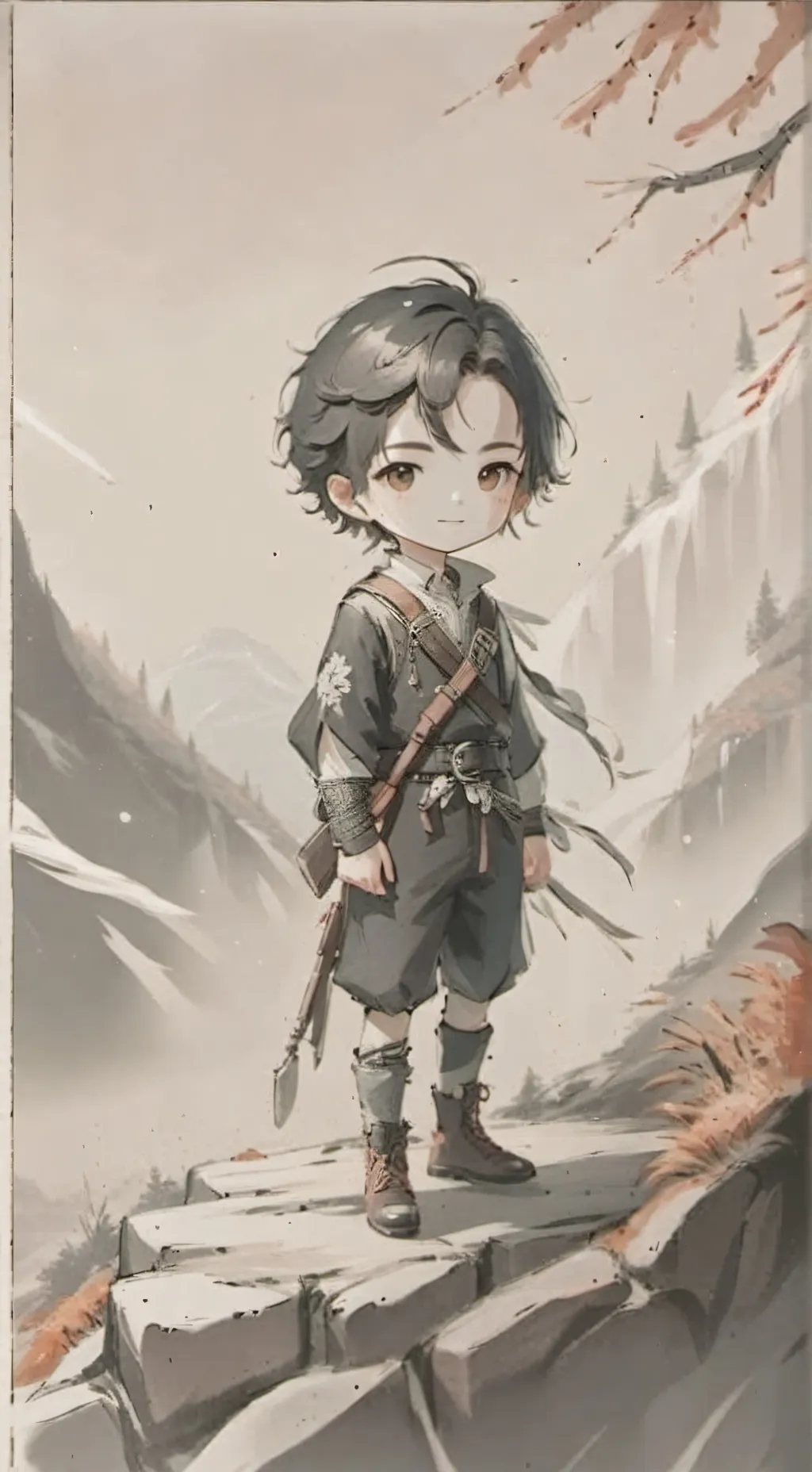 ai character: kit background