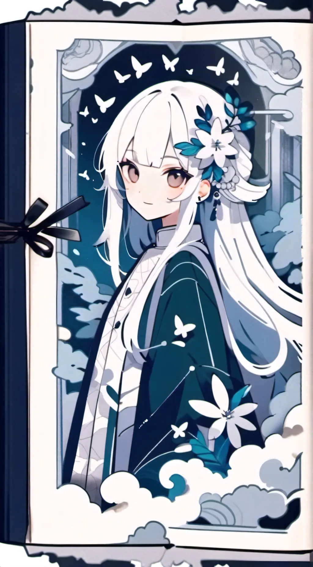 ai character: Maki background