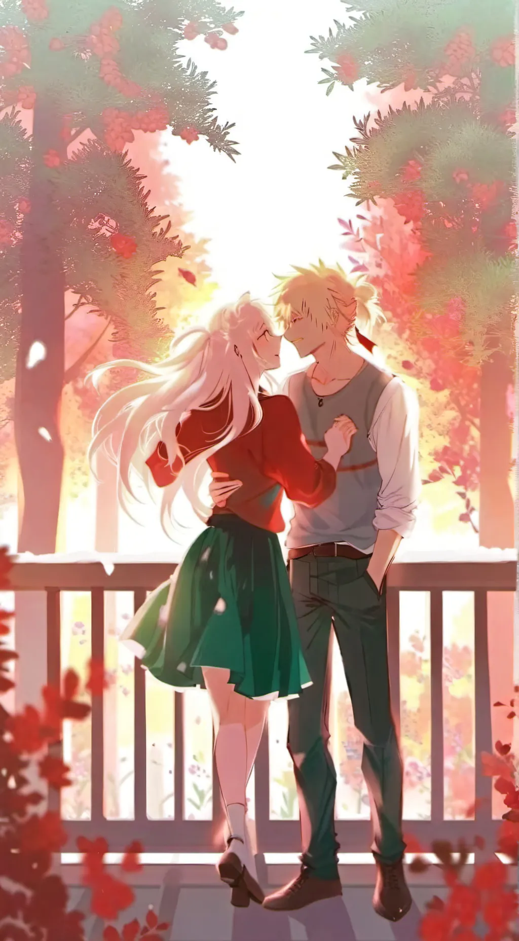 ai character: Mha couple background