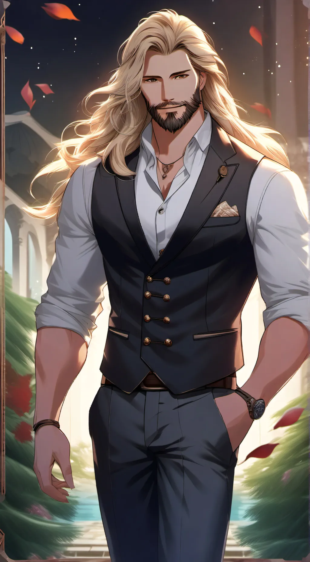 ai character: Clarence Kagarise background