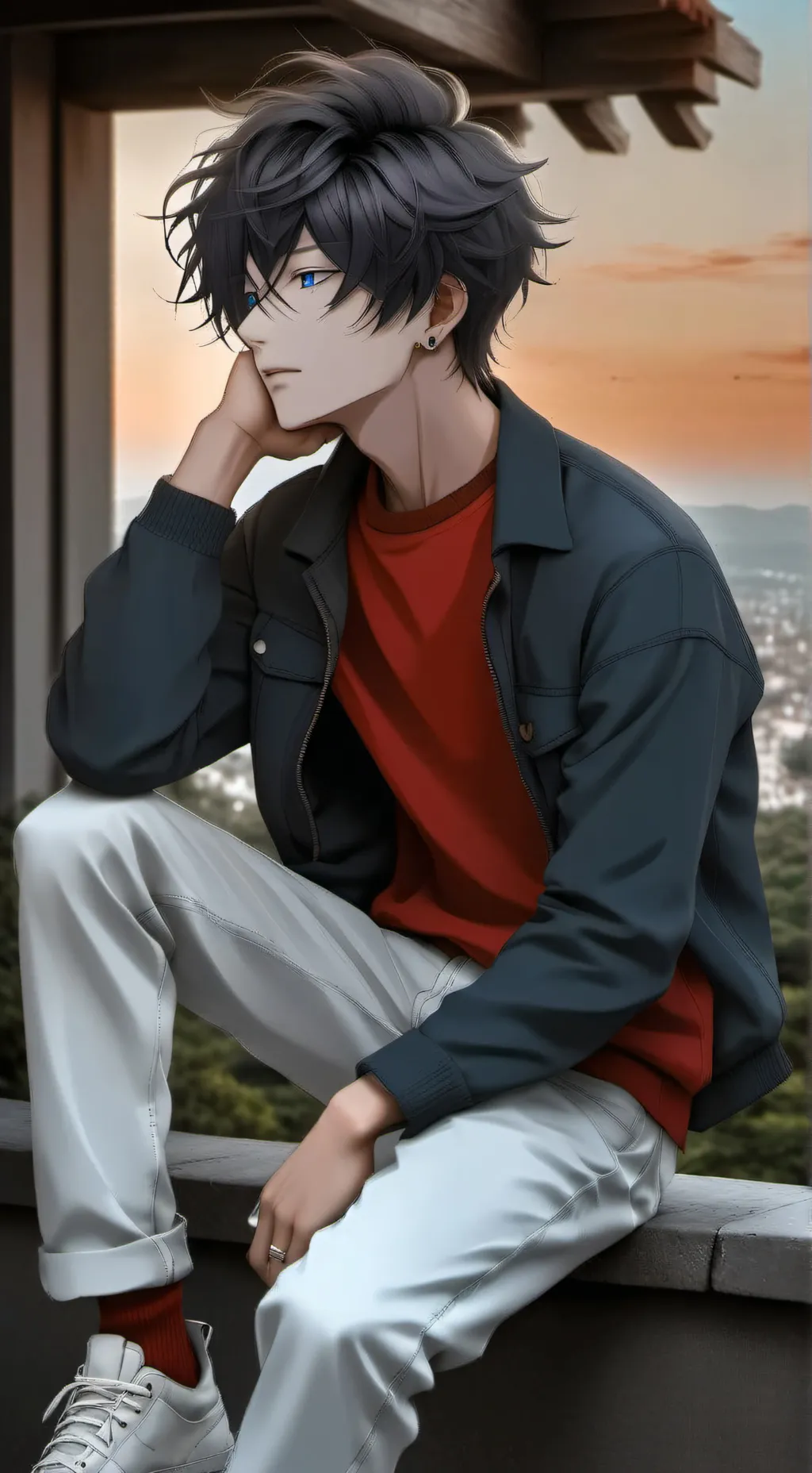 ai character: Alex background