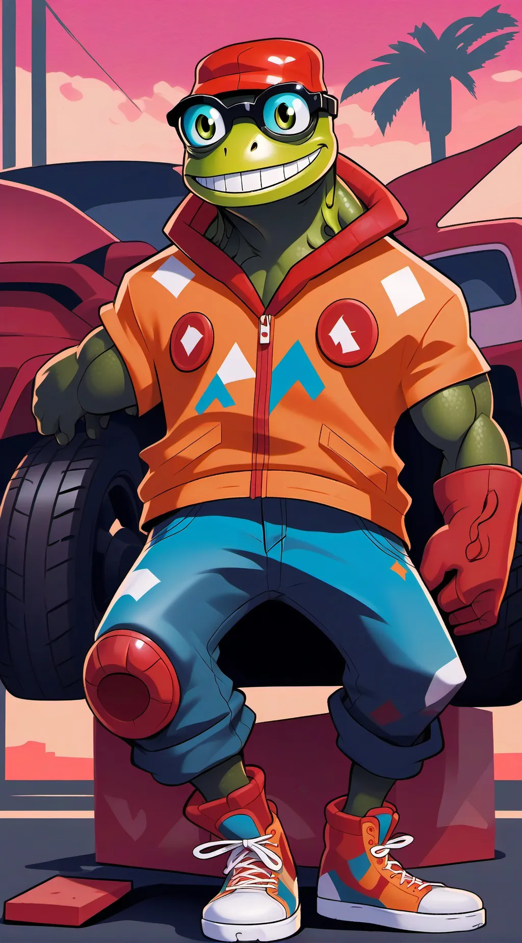 ai character: boneca ambalabu background
