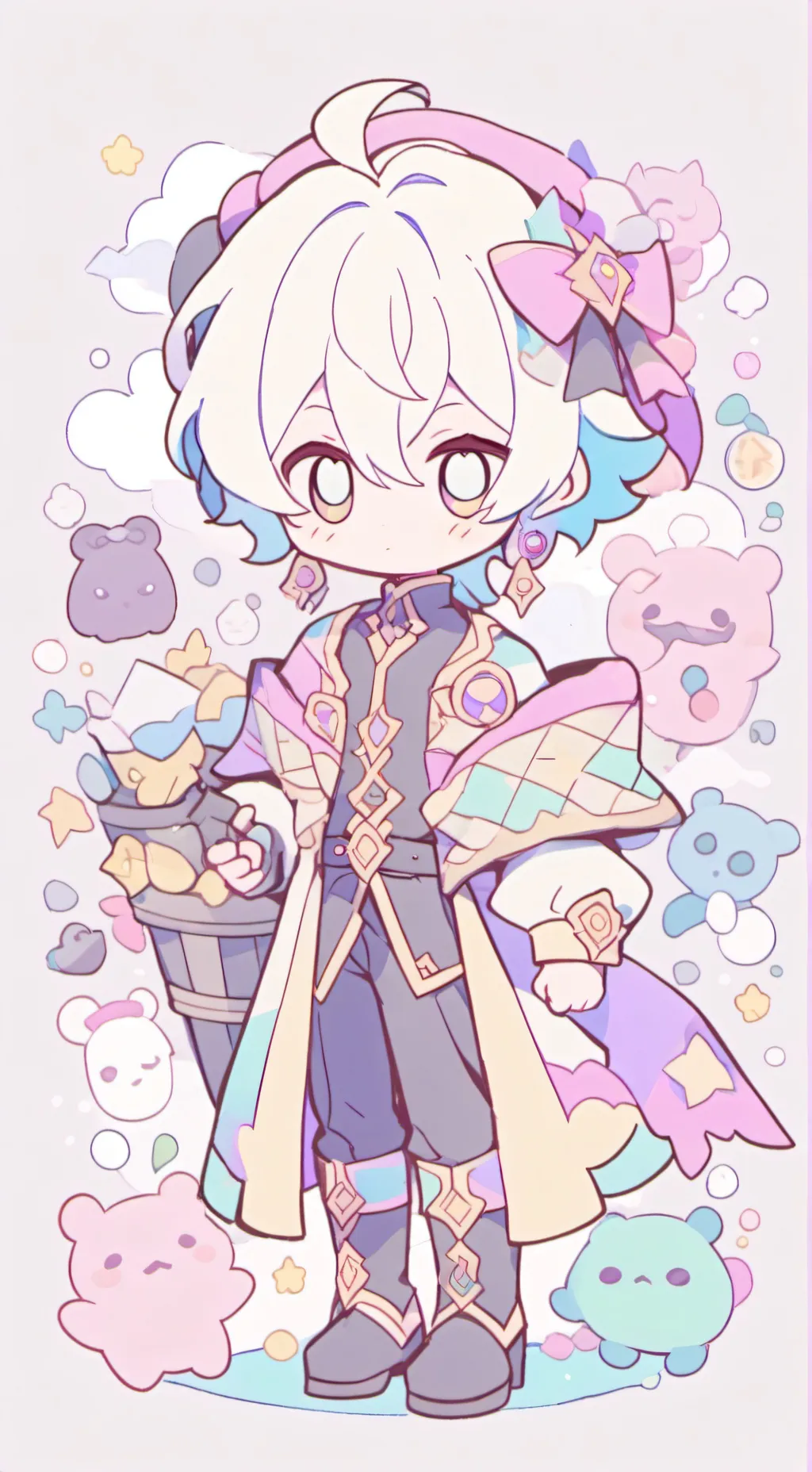 ai character: •✰˚˳ᎯᎢᎢᎯℂᏦ✰˚˳ • background
