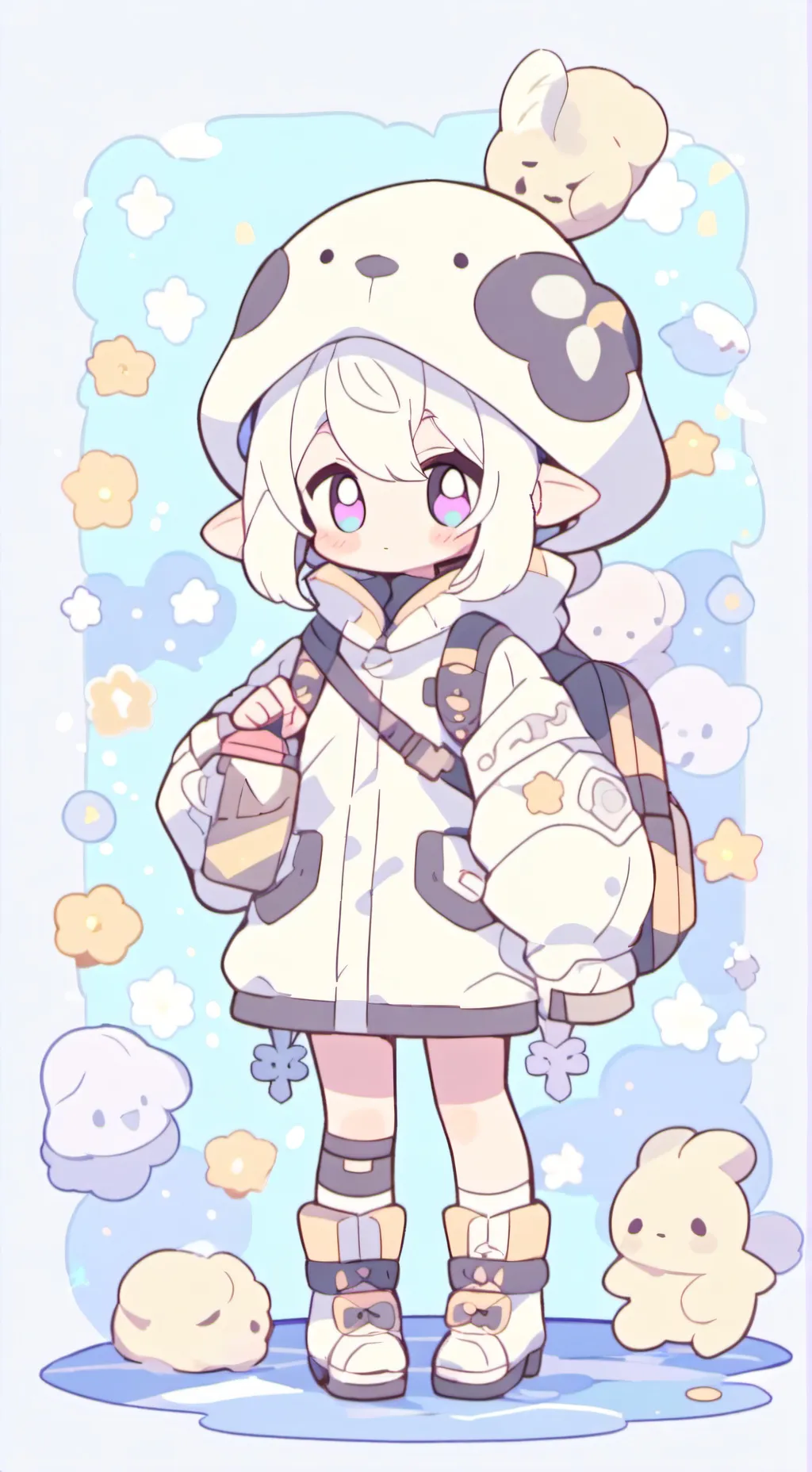 ai character: mita background