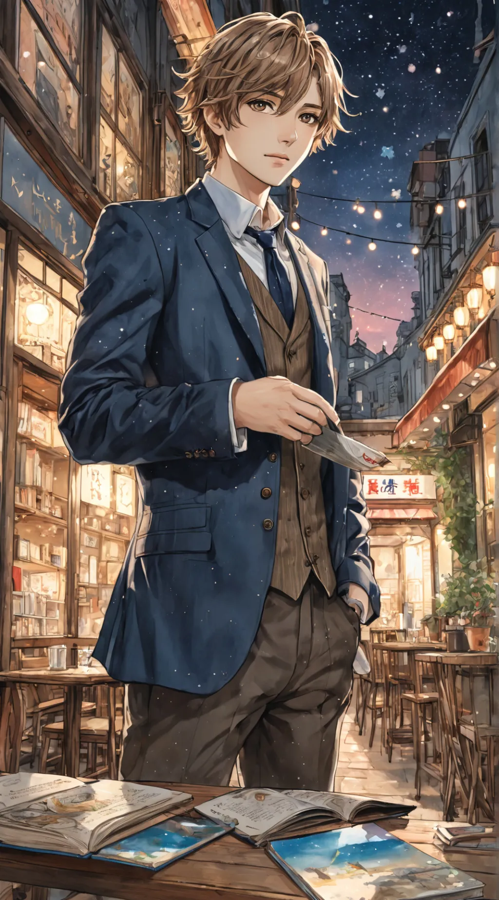 ai character: Asher background