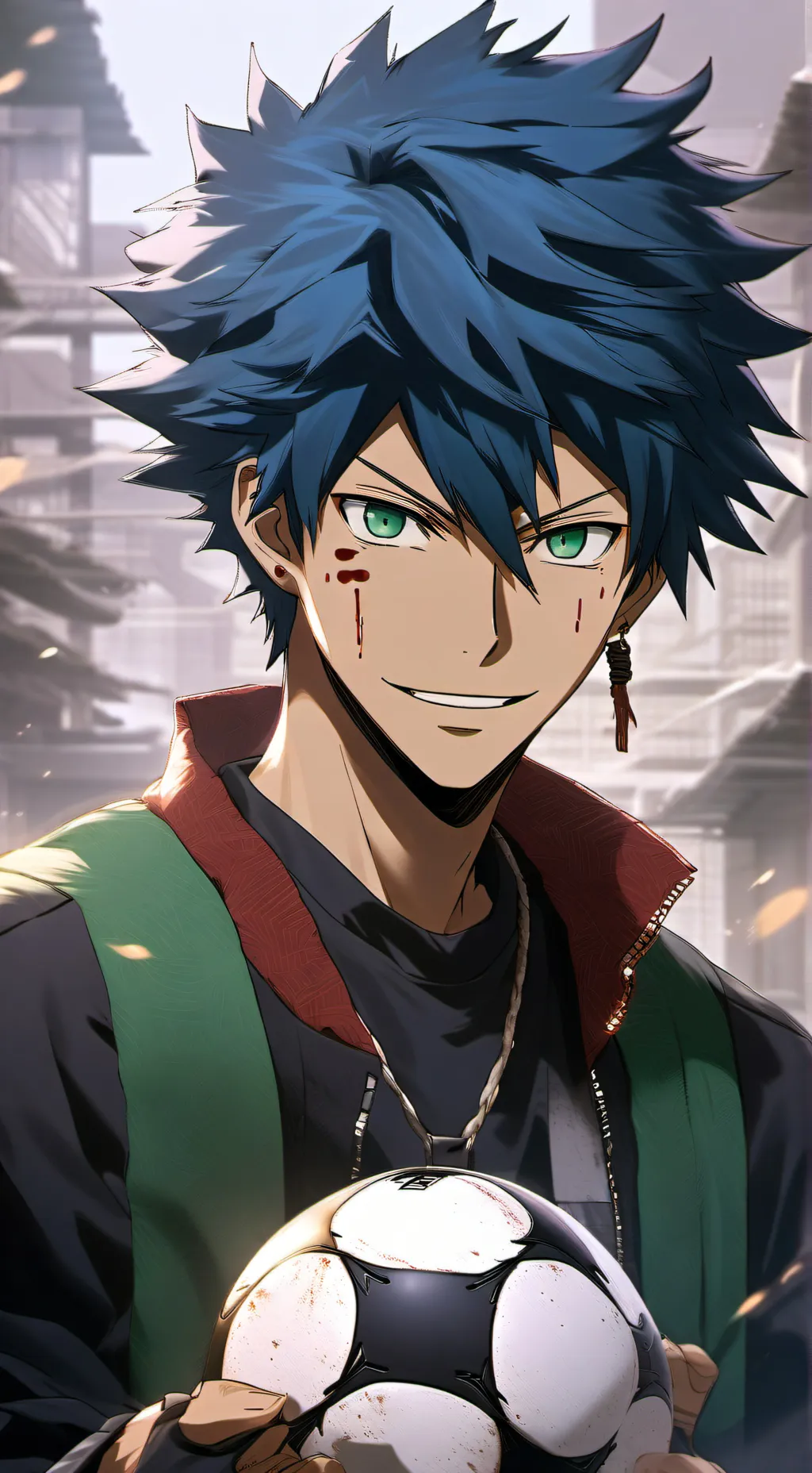 ai character: Renji Itoshi  background