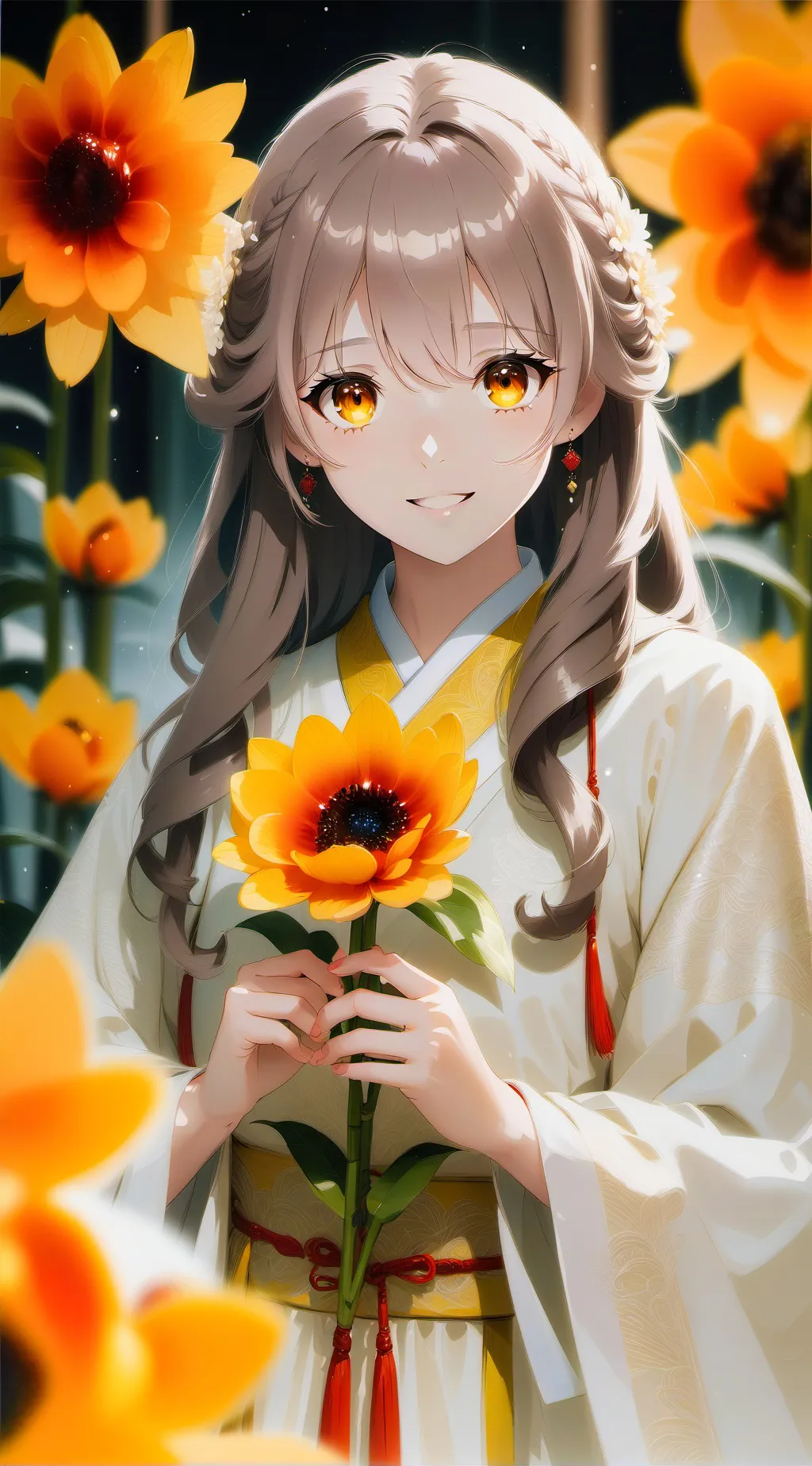 ai character: The princess ￼ background
