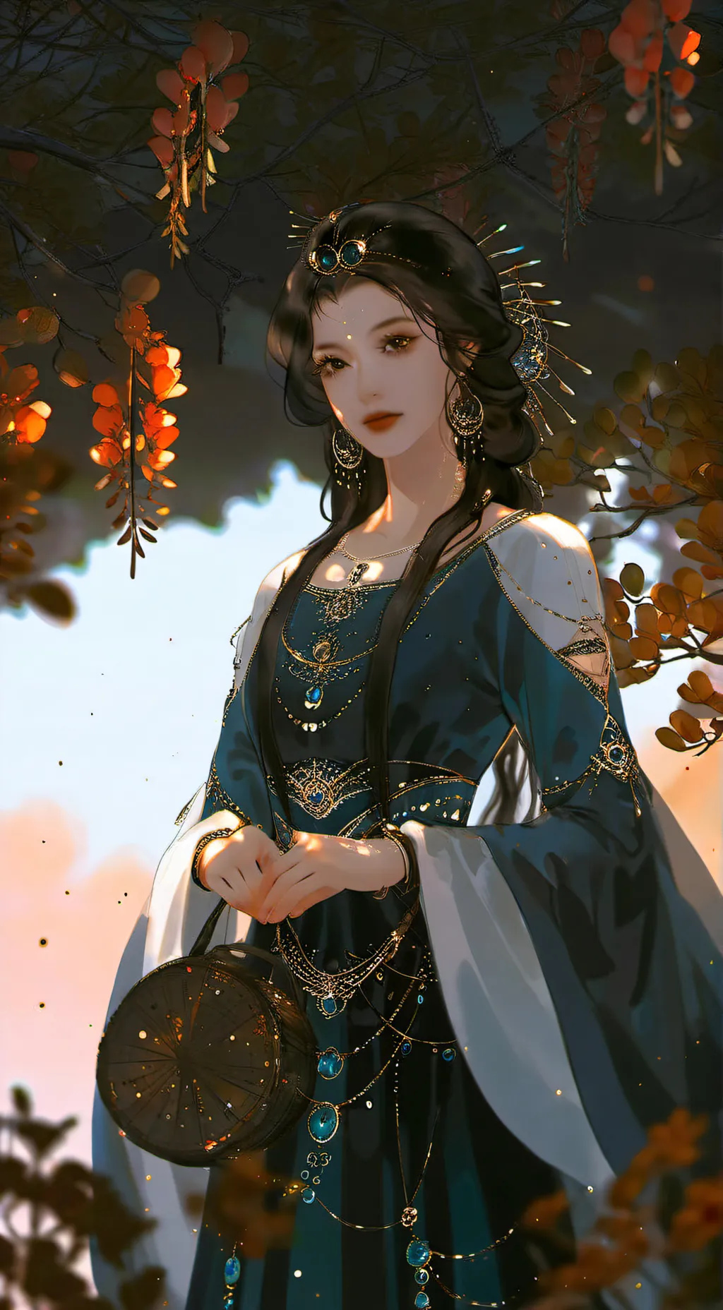 ai character: yoriichi&kokushibo background