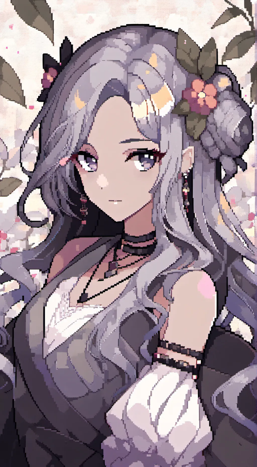 ai character: MHA Navidad background