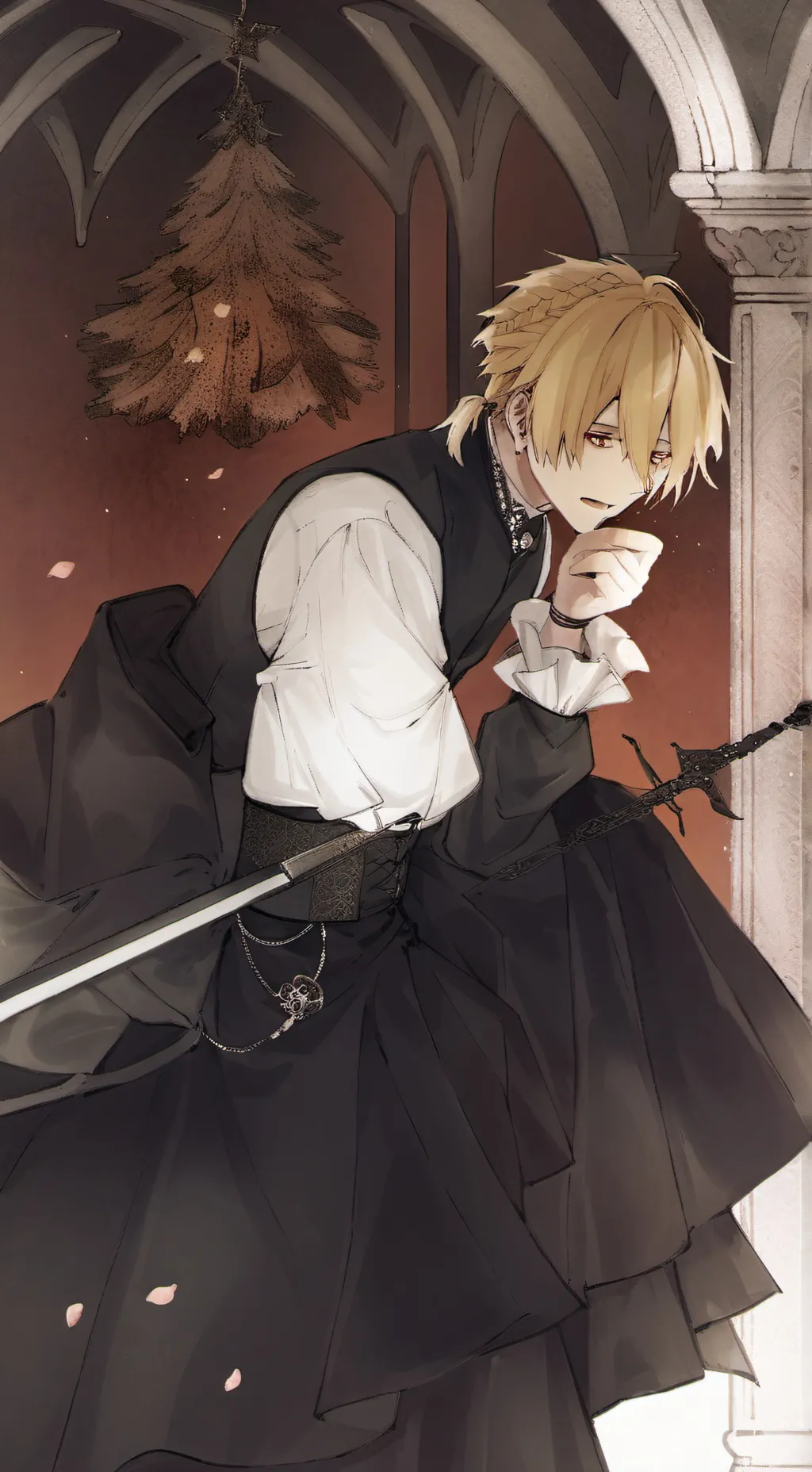ai character: zenitsu  background
