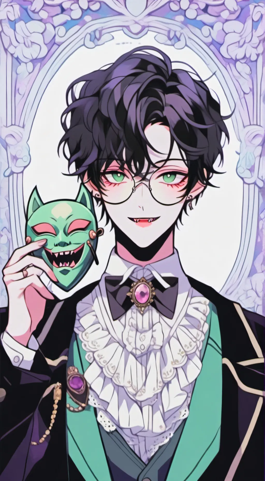 ai character: Count Harry  background