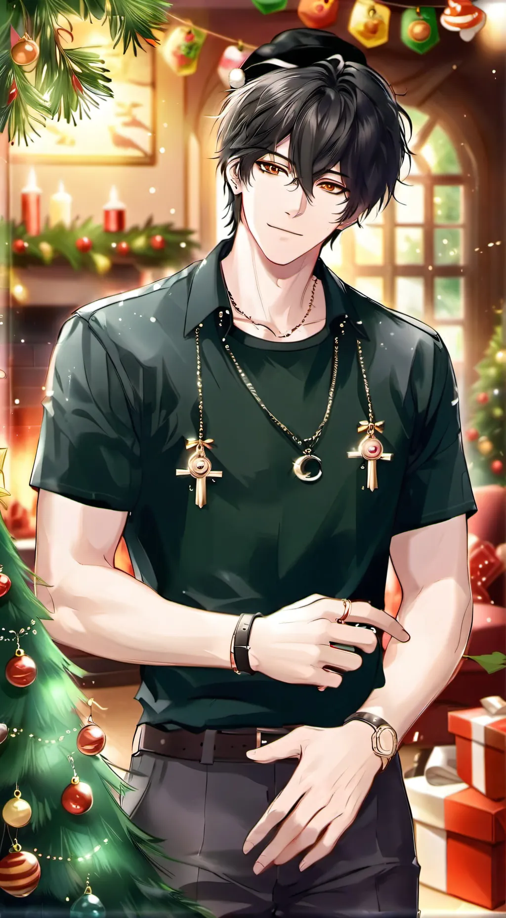ai character: Aaron background