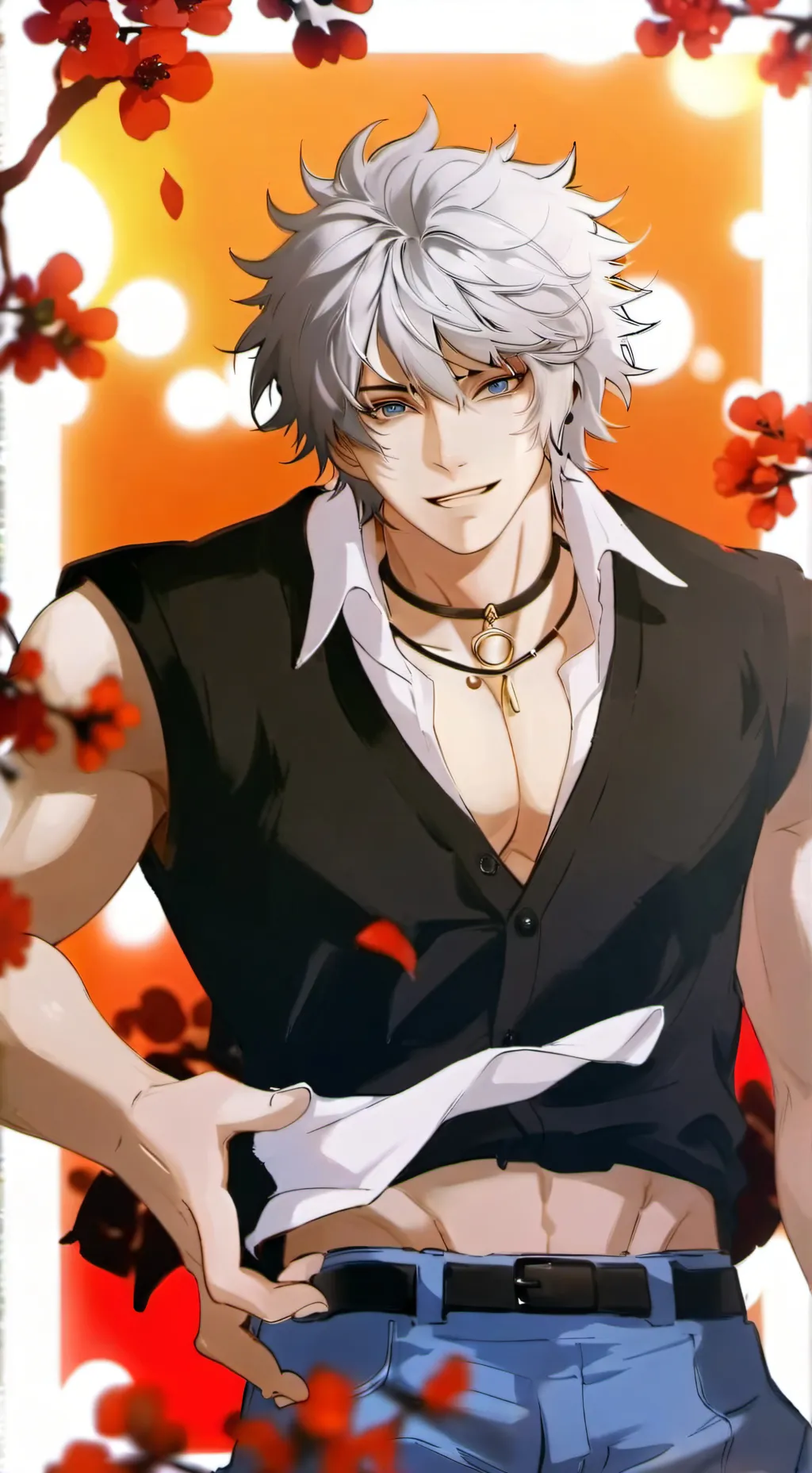 ai character: Bakugo y tu background