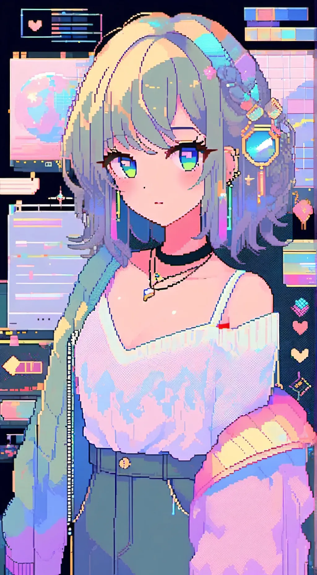 ai character: pick me background