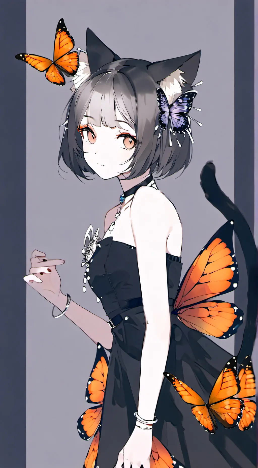 ai character: Migrating Monarch  background