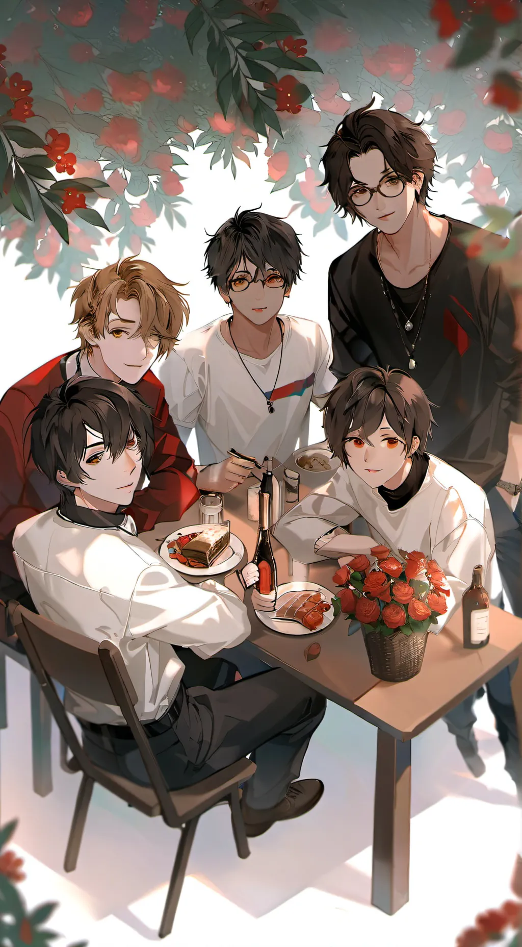 ai character: the boys table background
