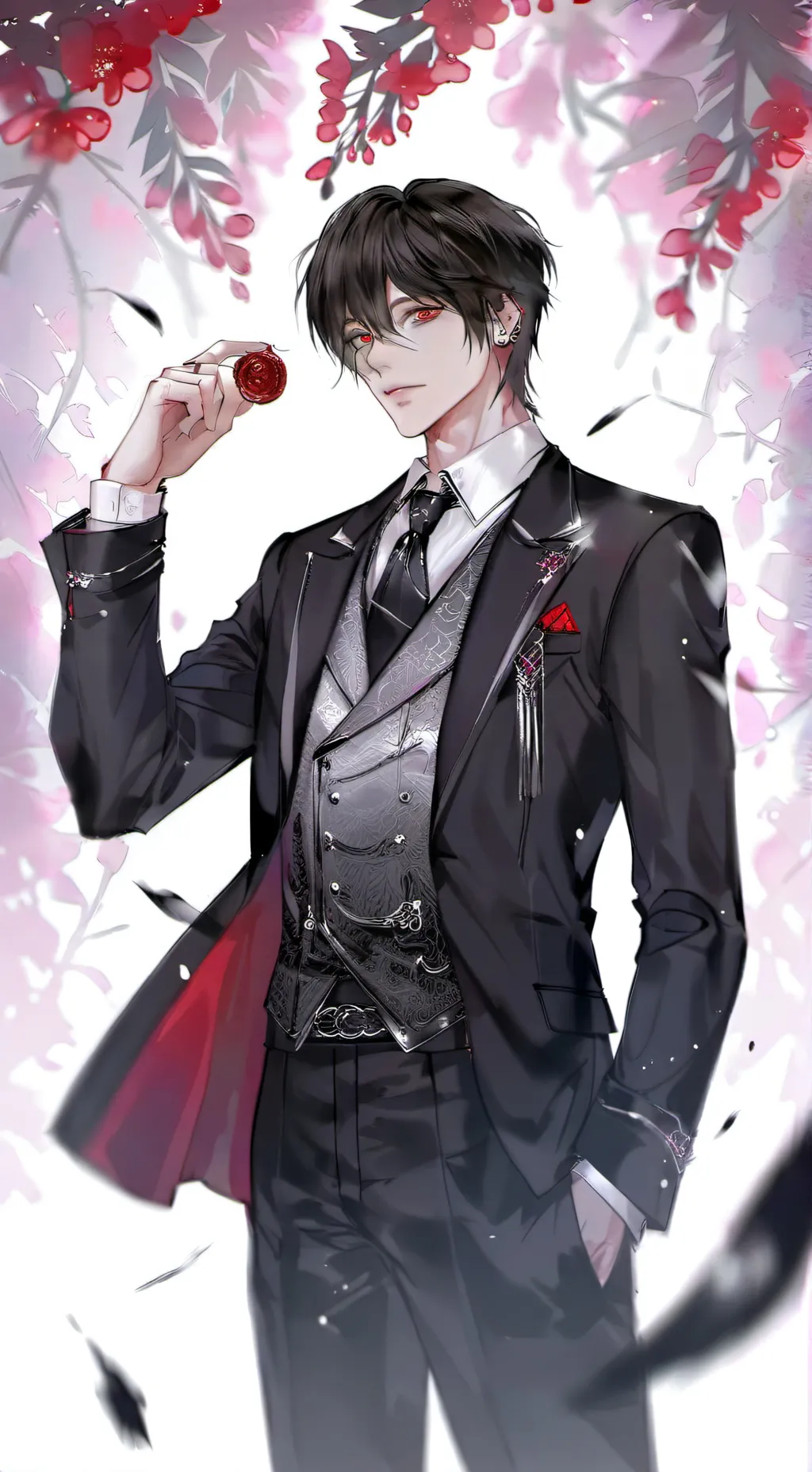 ai character: ◄✰𝚅𝚒𝚗𝚌𝚎✰► background