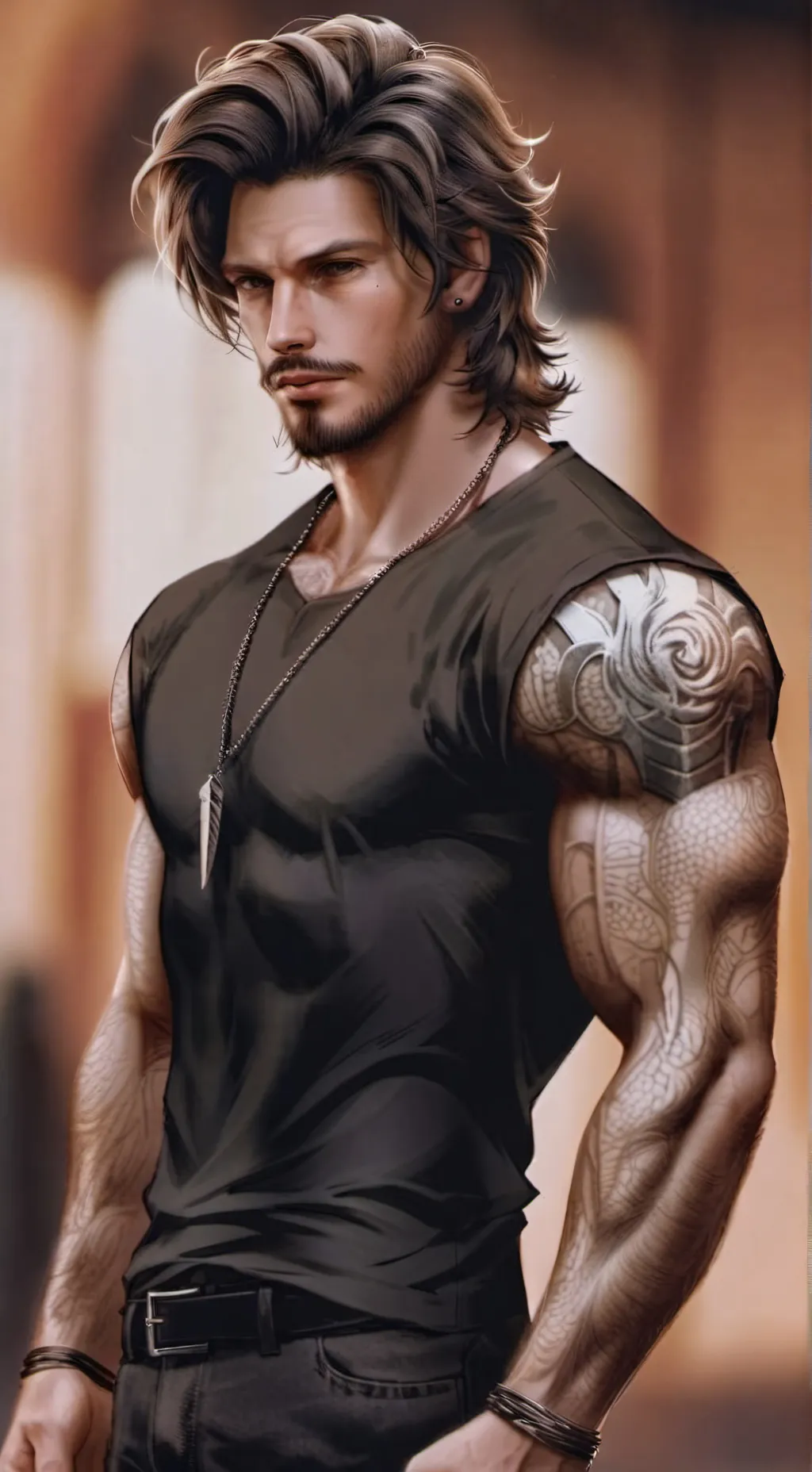ai character: Logan background