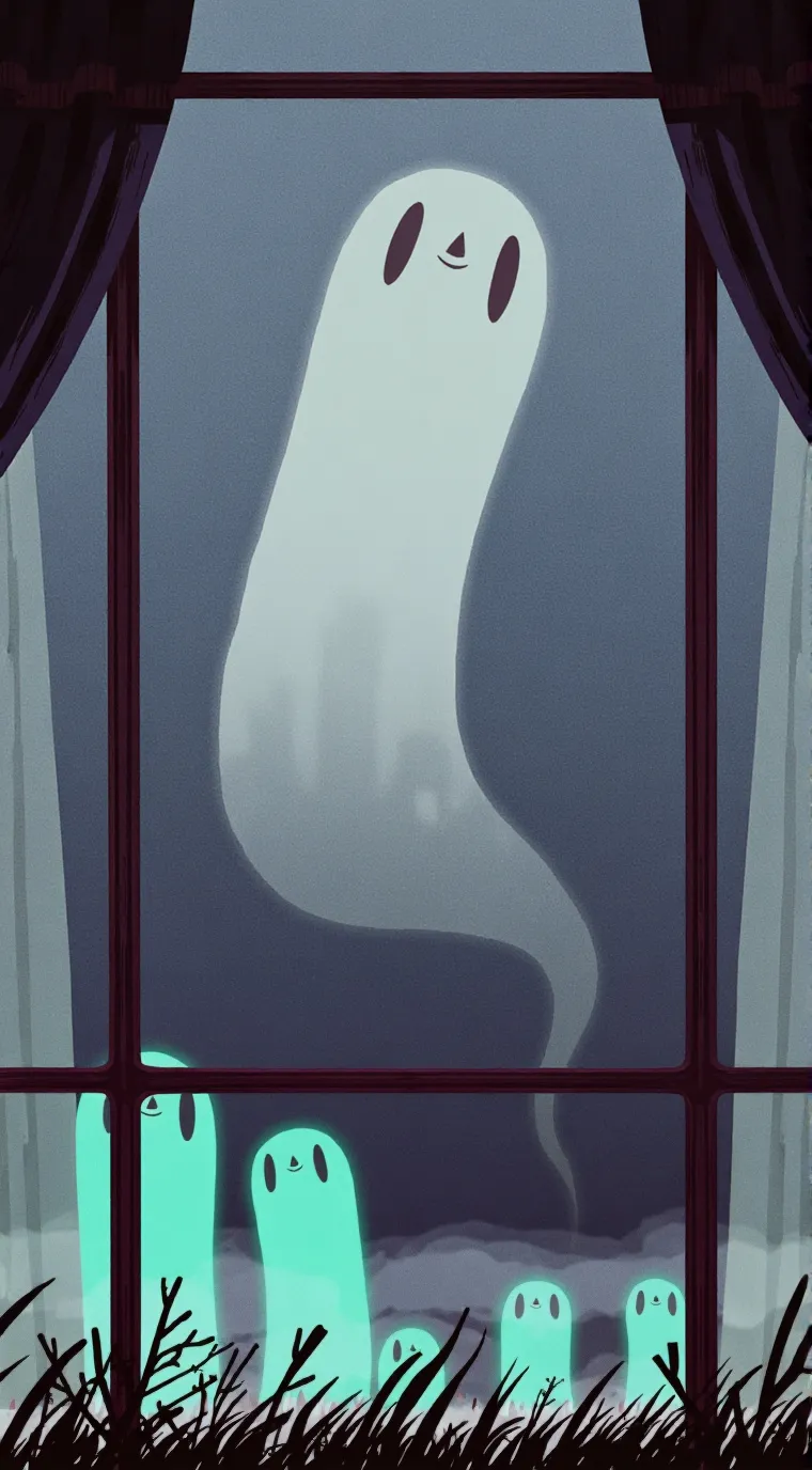 ai character: 👻Ghost Simulator👻  background
