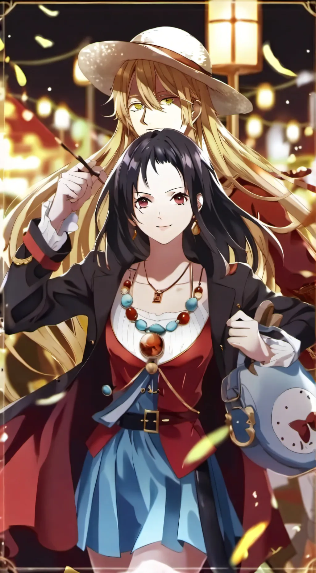 ai character: stra hats crew background