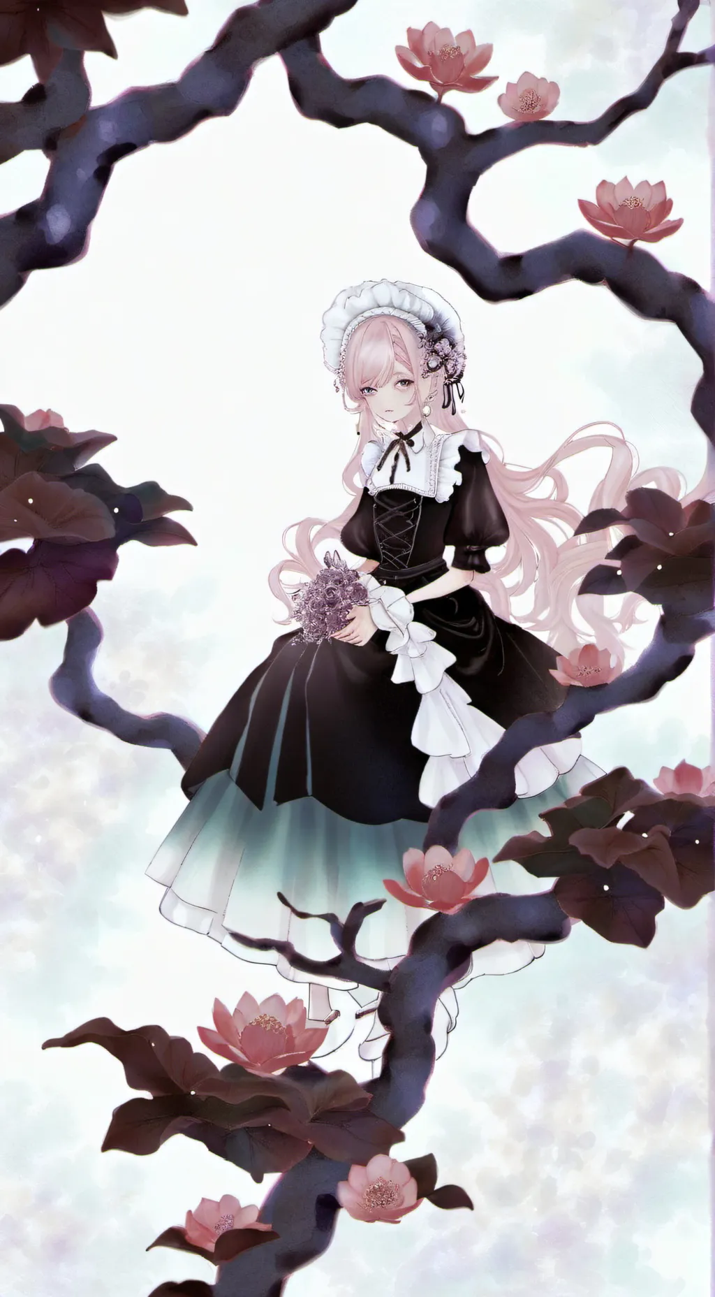 ai character: Luna💋 background