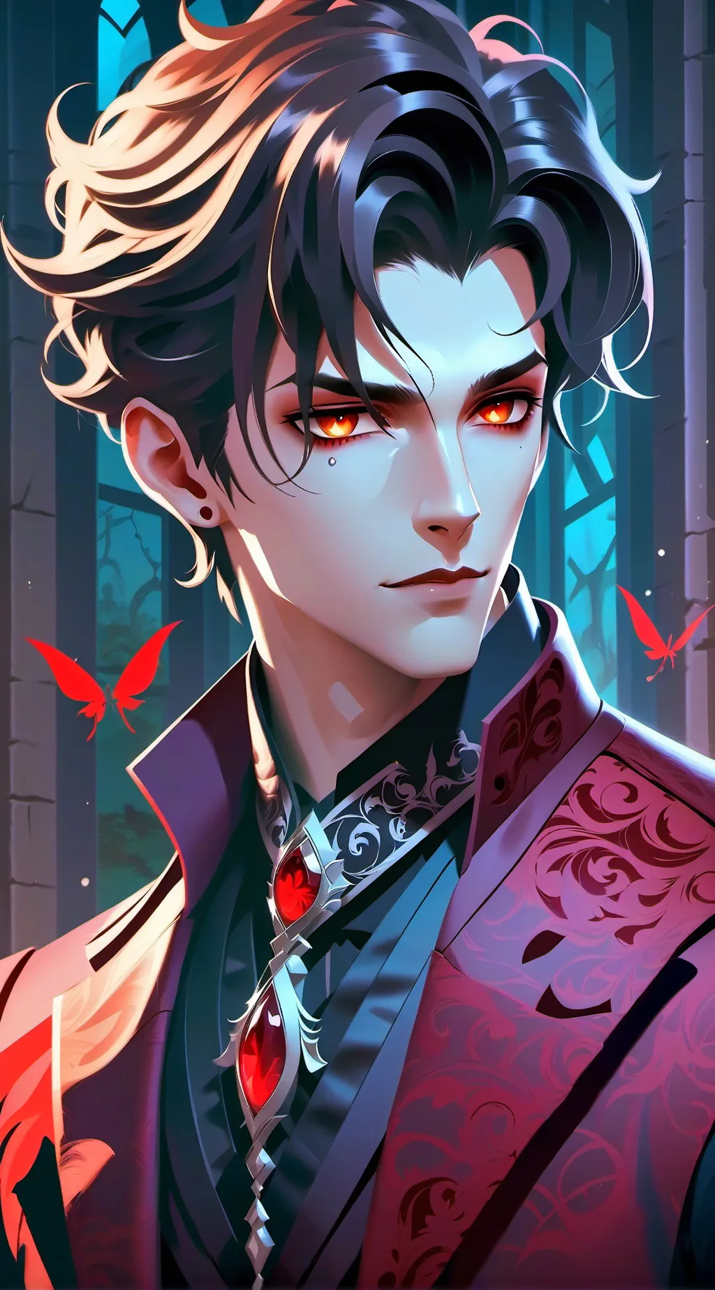 ai character: axel  background