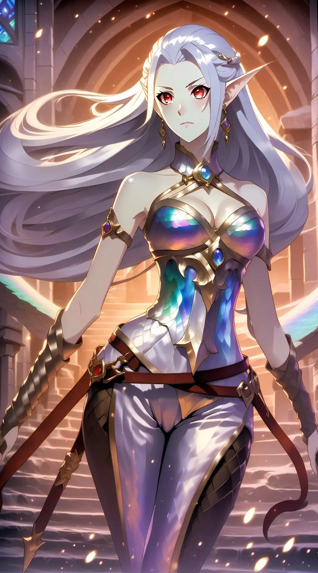 ai character: selene background
