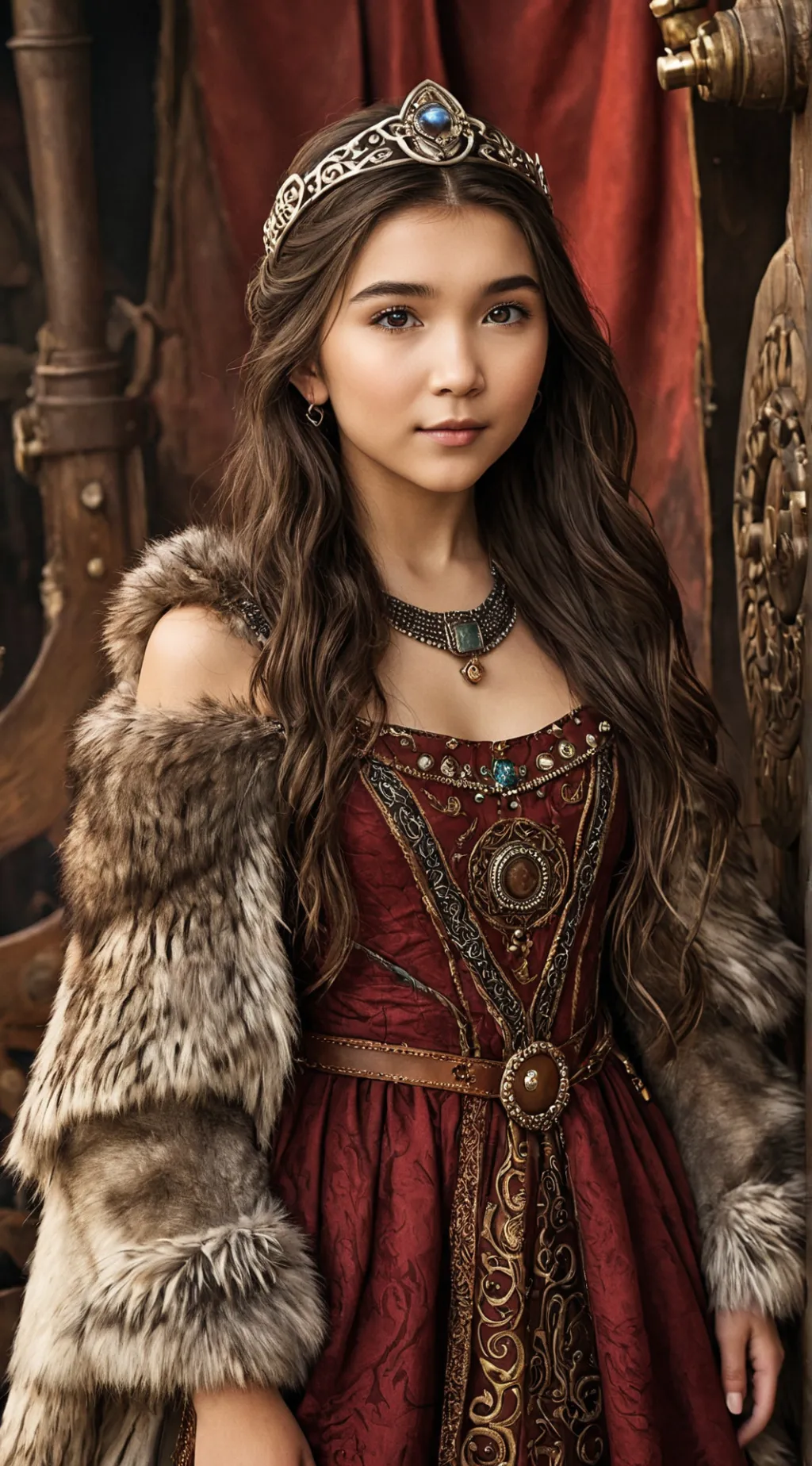 ai character: Princess Freya background