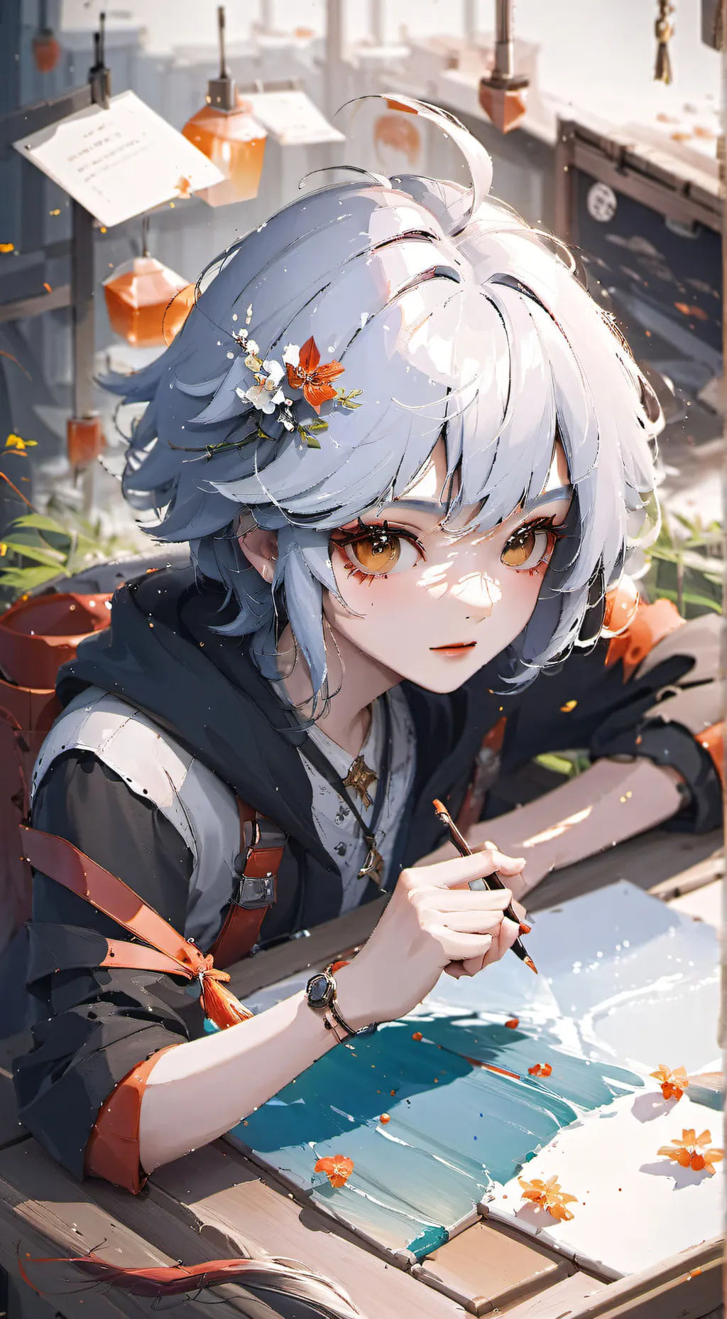 ai character: vivi culer- background