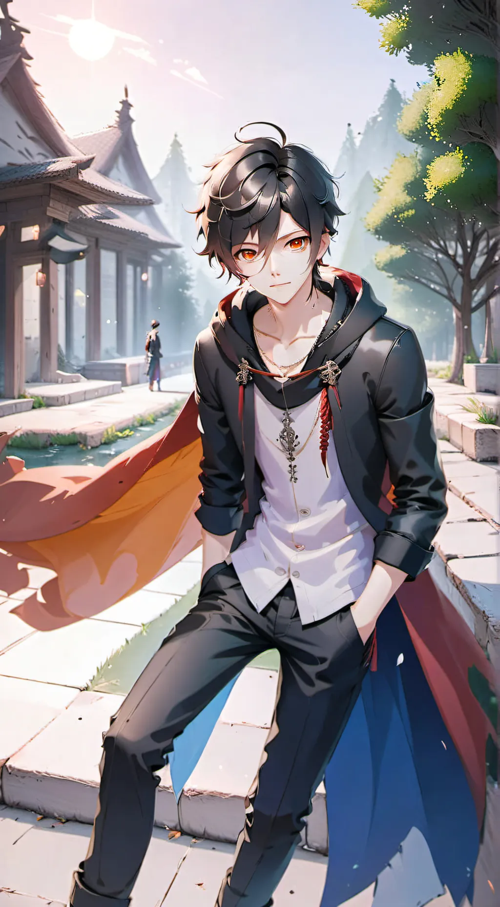 ai character: Kanjiro background
