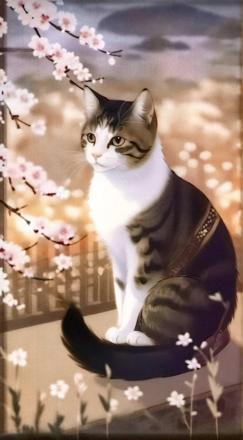 ai character: norte es neko background