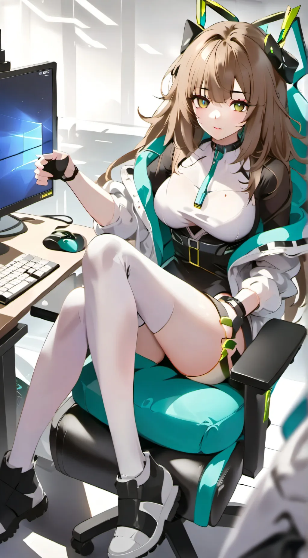 ai character: chamomail background