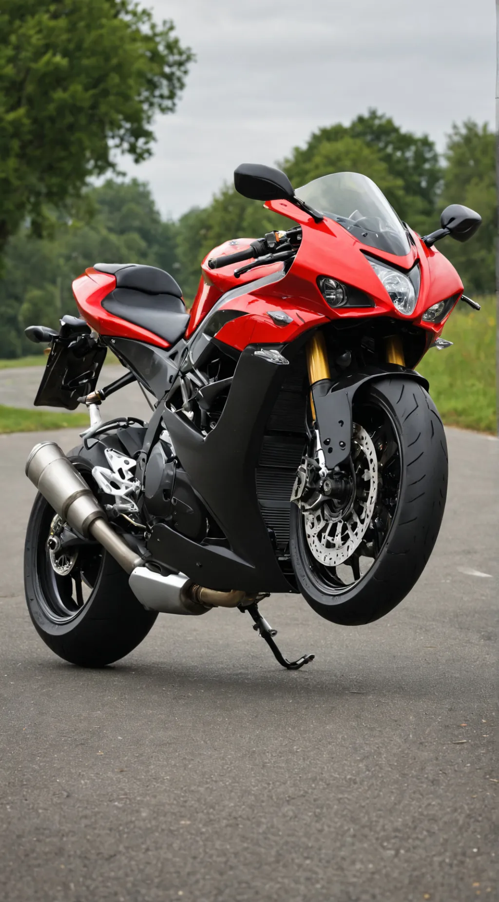 ai character: motorcycles test background