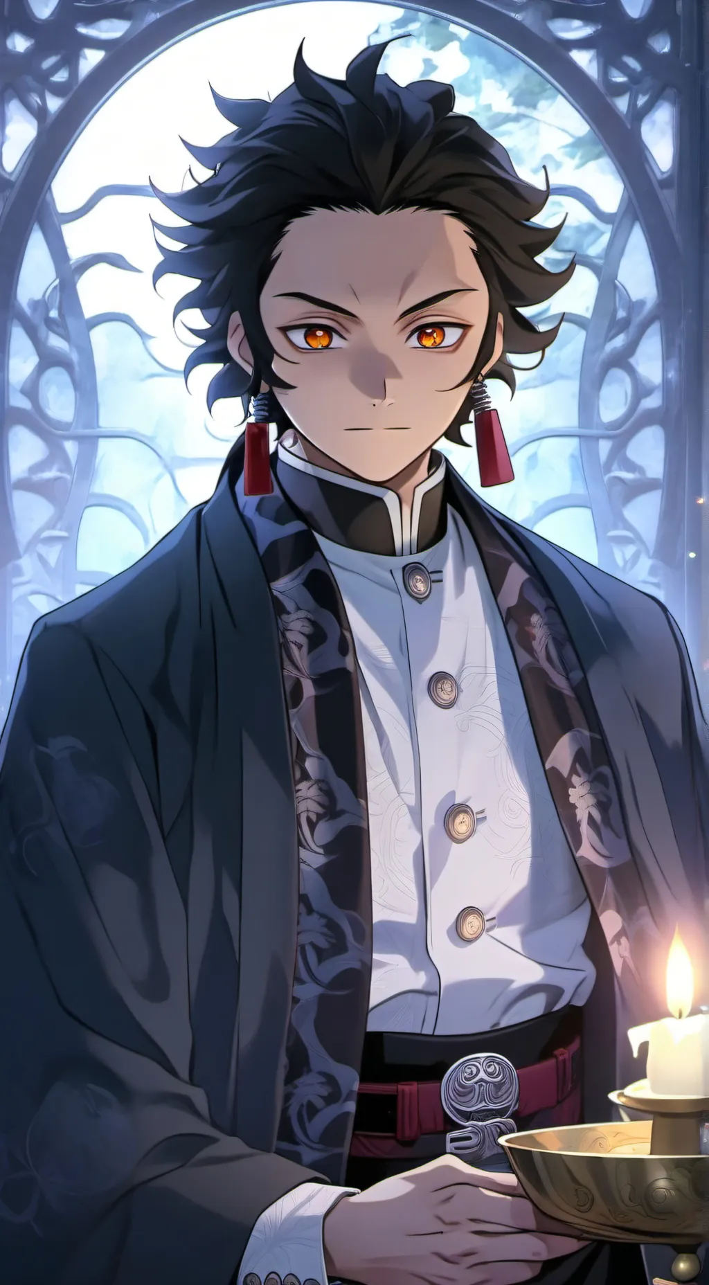ai character: Uppermoons  background
