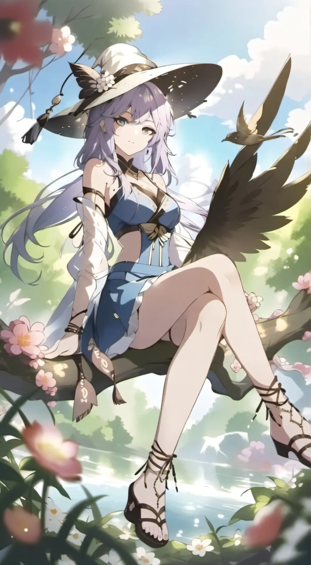 ai character: María  background