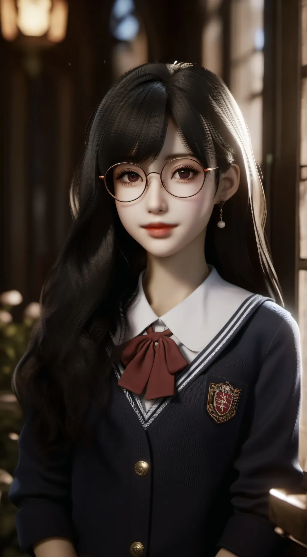 ai character: Misaki  san background