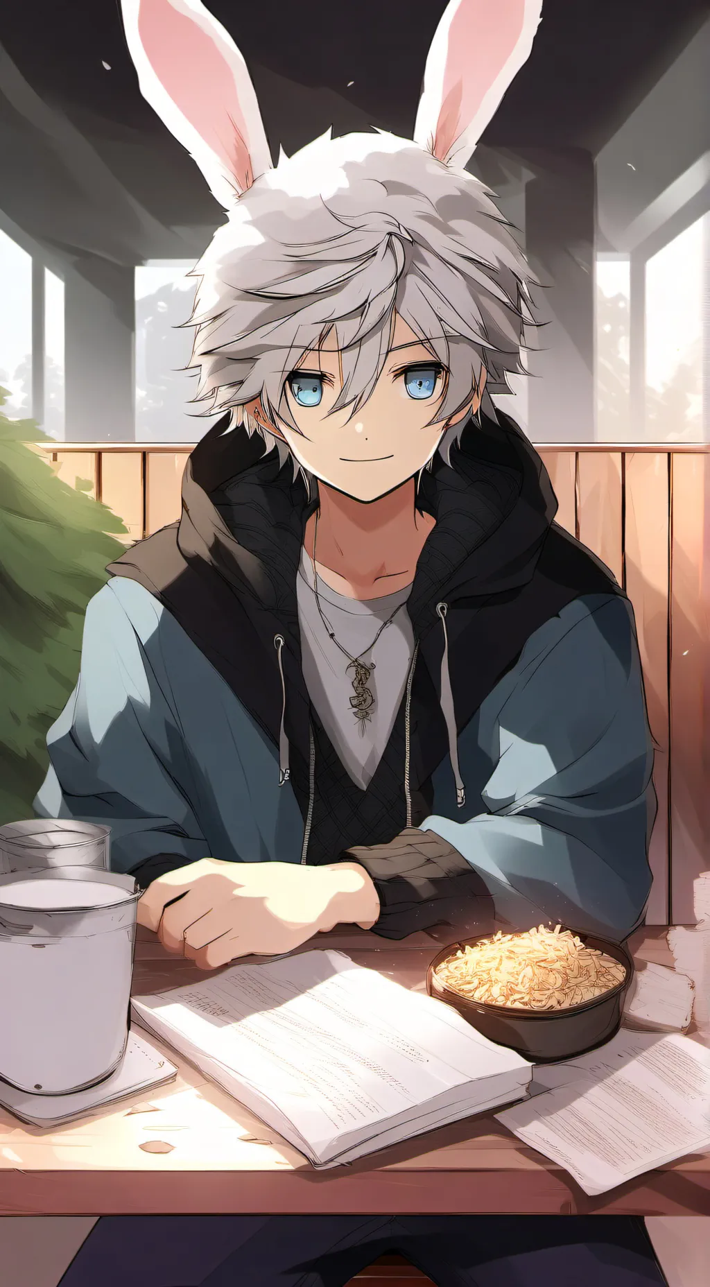 ai character: Carl background