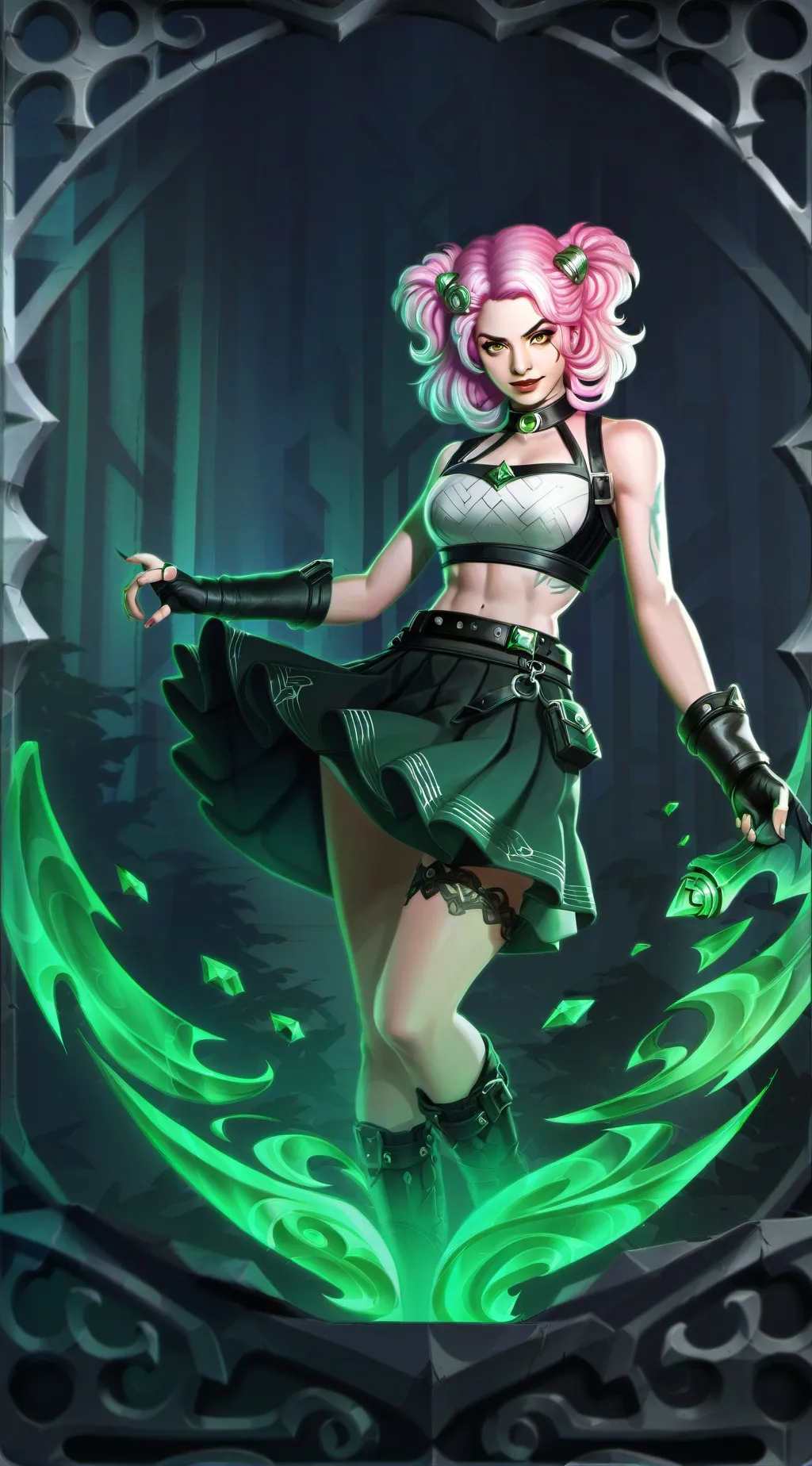 ai character: Rin Luxara background