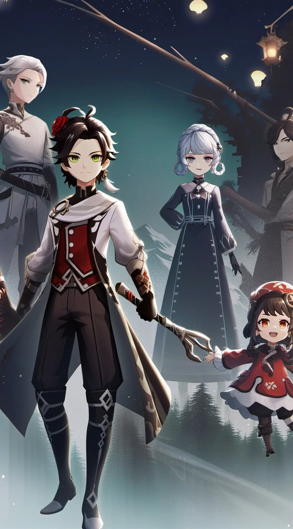 ai character: Kny background
