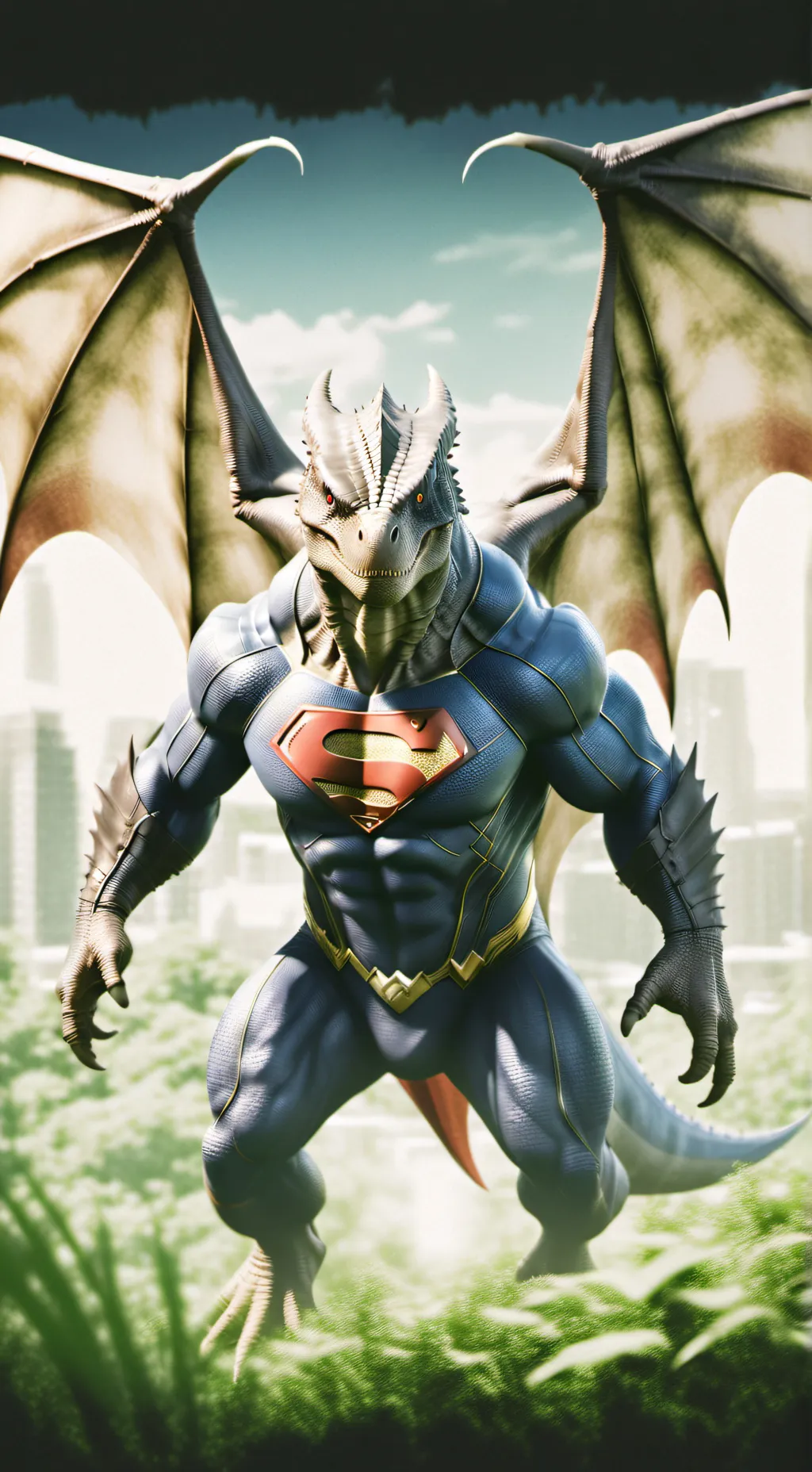 ai character: superraptor background