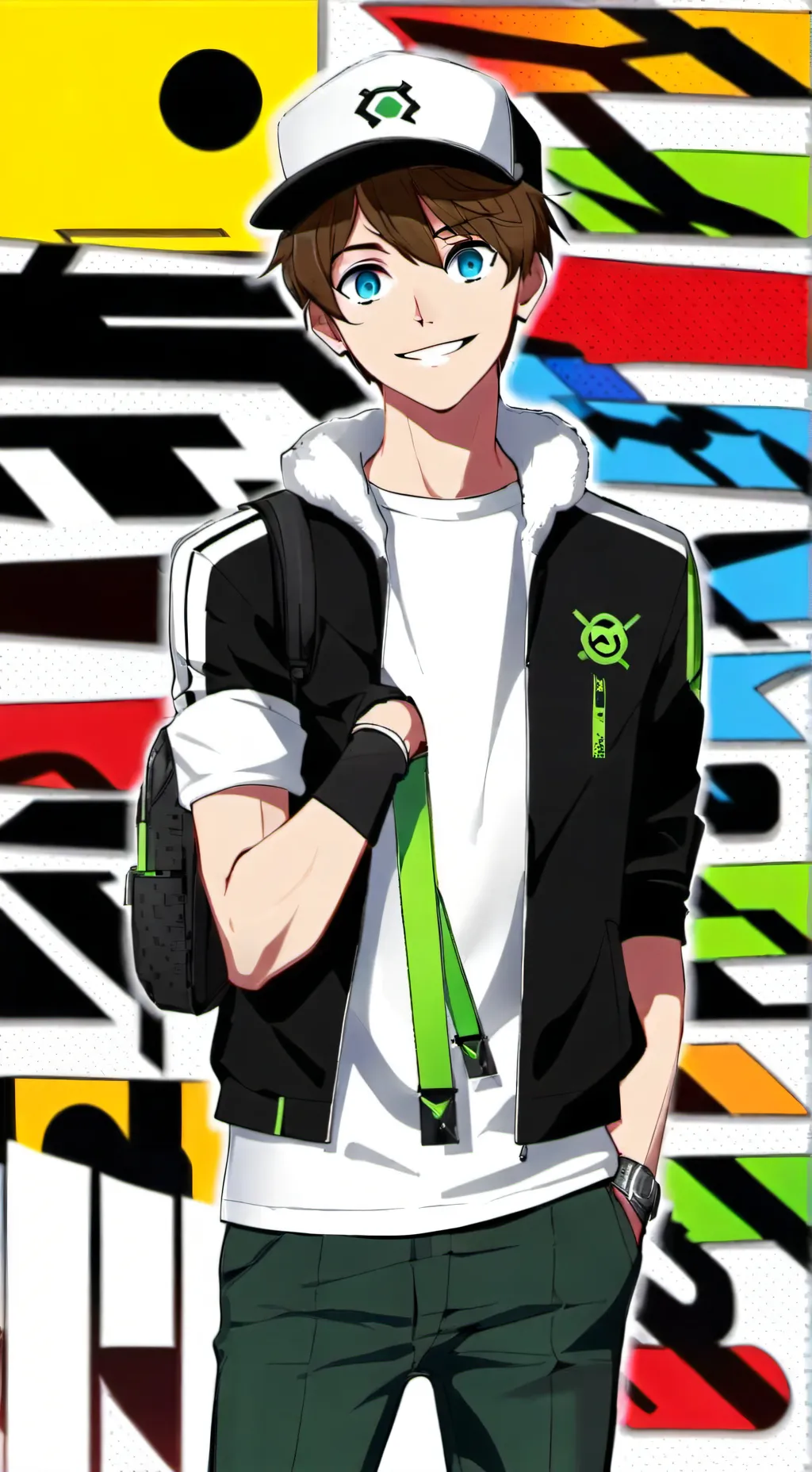 ai character: Ben 10 omniverse background