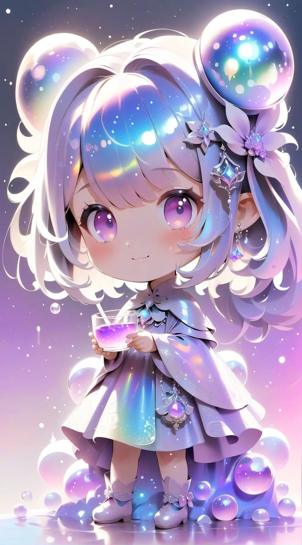 ai character: CHAPTER 7 LUNA♥︎♣︎ background
