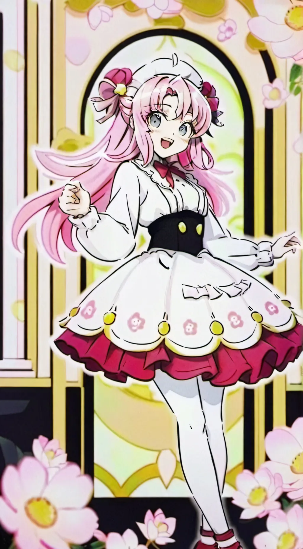 ai character: BRITTANY PICKME background